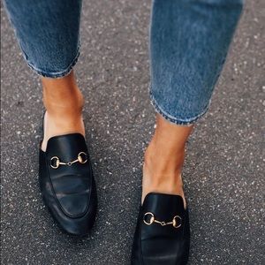 Gucci Princetown Leather Slipper